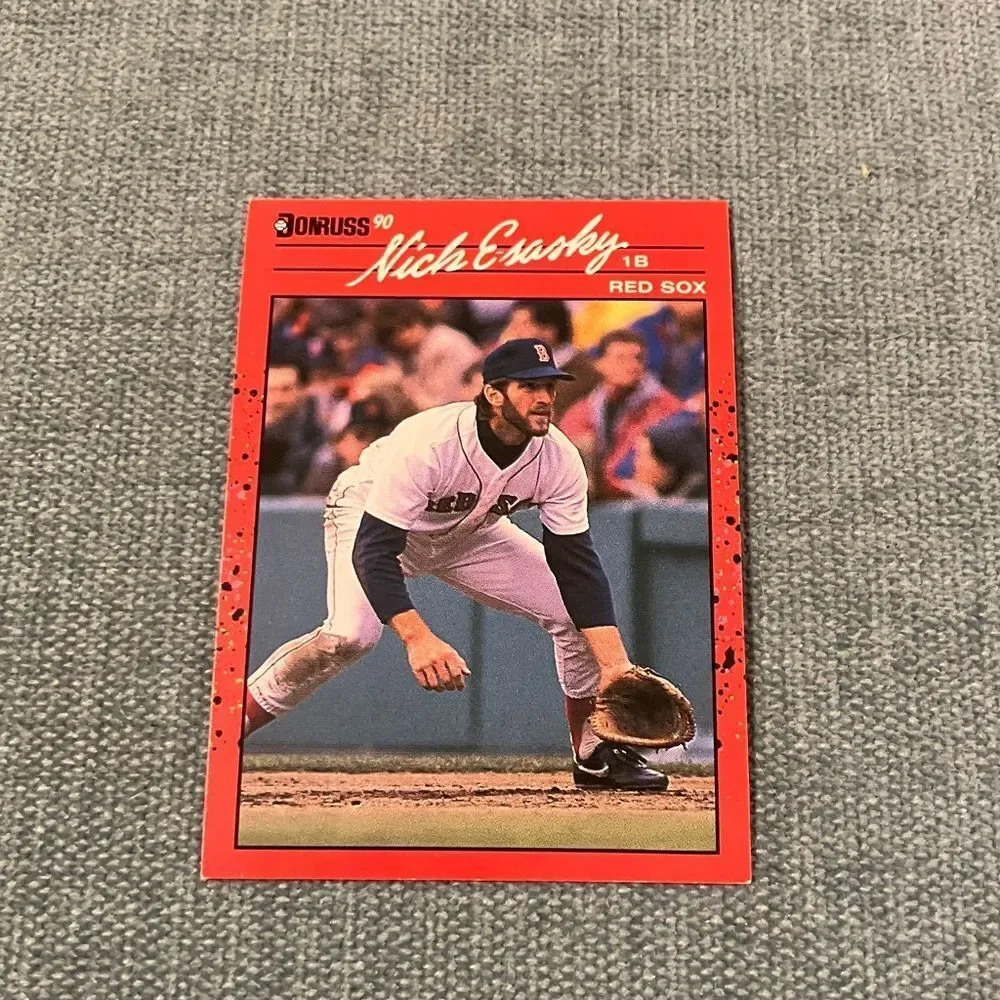1990 Donruss Boston Red Sox Baseball Card Trading Card